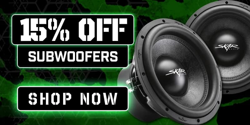 Audio subwoofers store