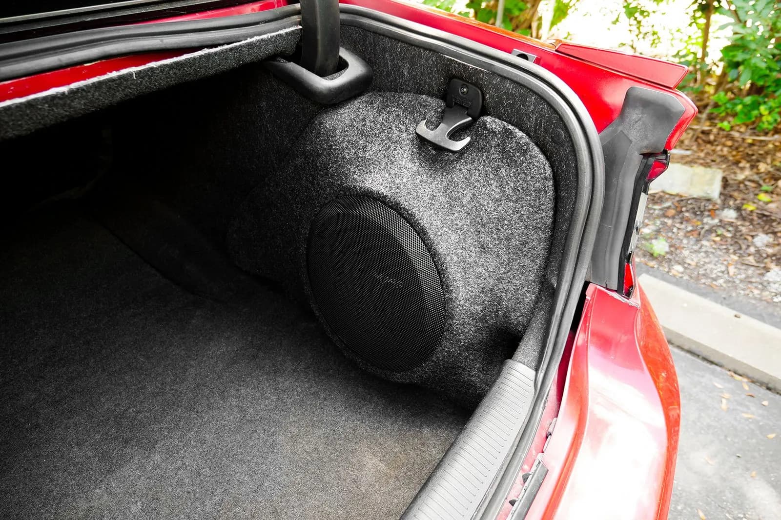 Featured Product Photo 7 for 2015-2020 Dodge Charger Compatible Single 10" Subwoofer Enclosure