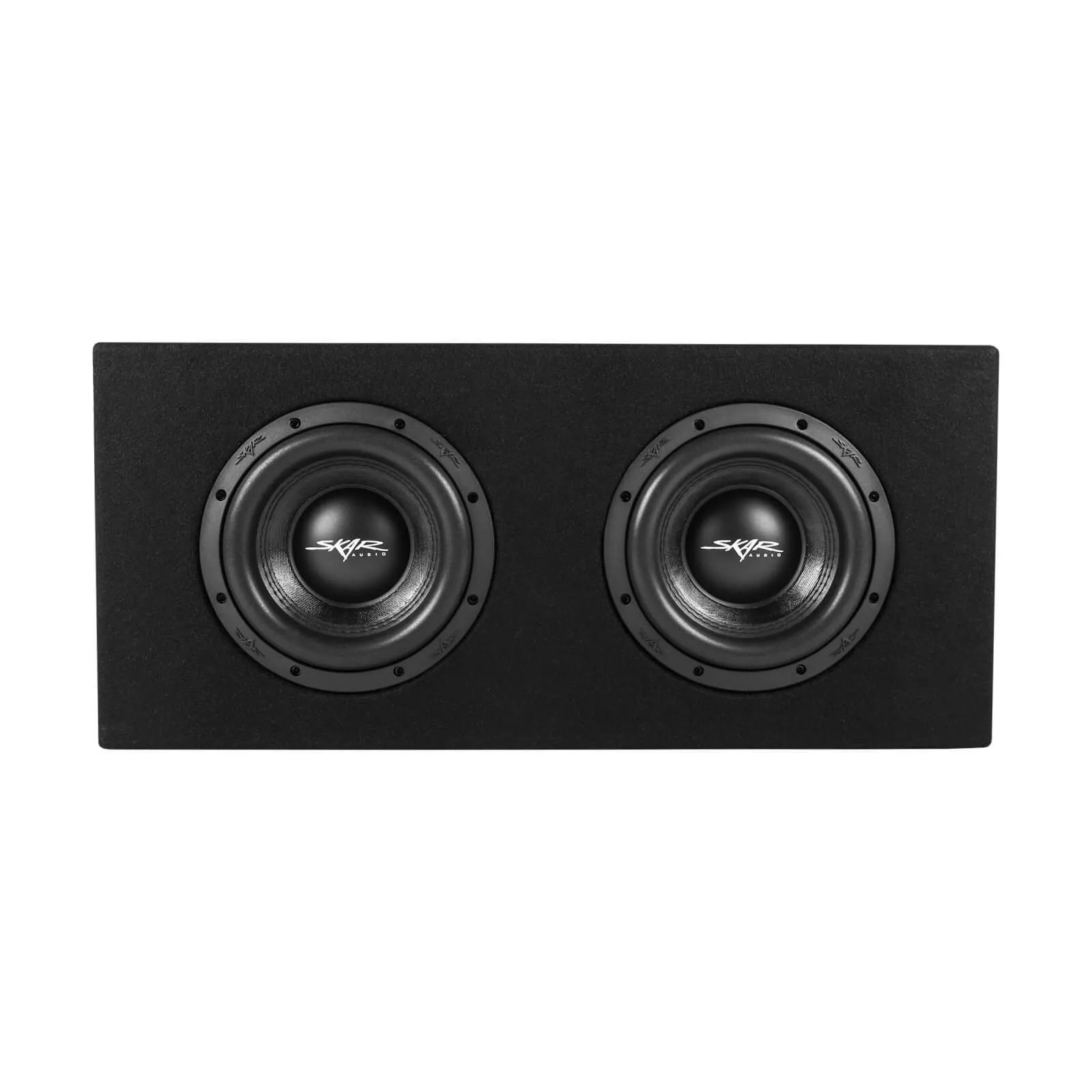 Featured Product Photo 1 for SVR-2X8D4 | Dual 8" 1,600 Watt SVR Series Loaded Vented Subwoofer Enclosure