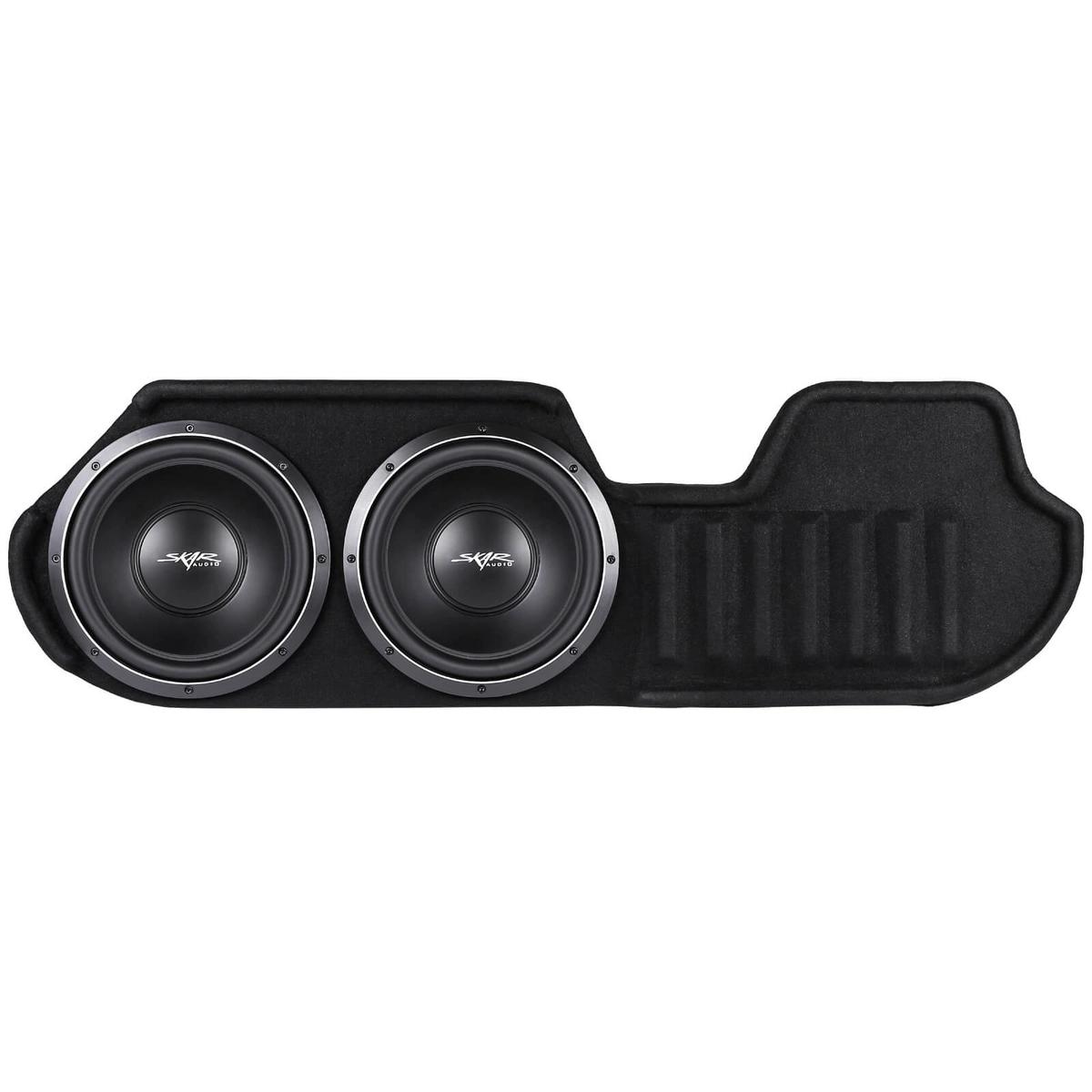 Featured Product Photo 1 for Dual 12" 2,000W Max Power Loaded Ported Subwoofer Enclosure Compatible with 2019-2024 Jeep Gladiator Trucks