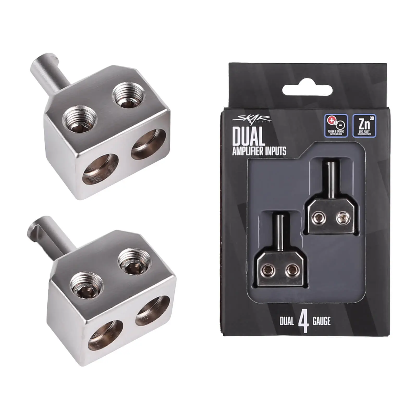 SK-DUAL4GA-AMPIN | Dual 4 Gauge to 4 Gauge Amplifier Input Adapters #6