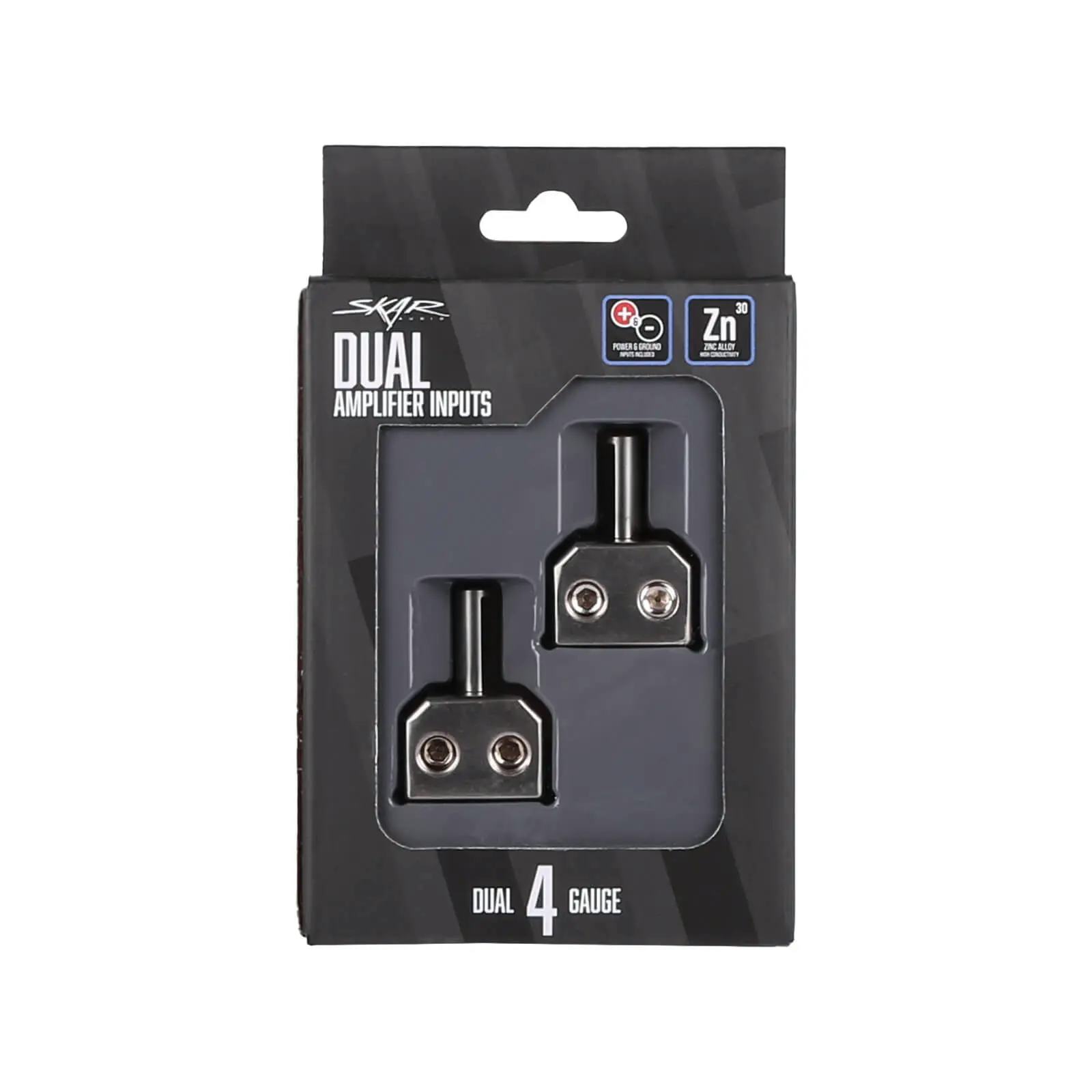 SK-DUAL4GA-AMPIN | Dual 4 Gauge to 4 Gauge Amplifier Input Adapters #7