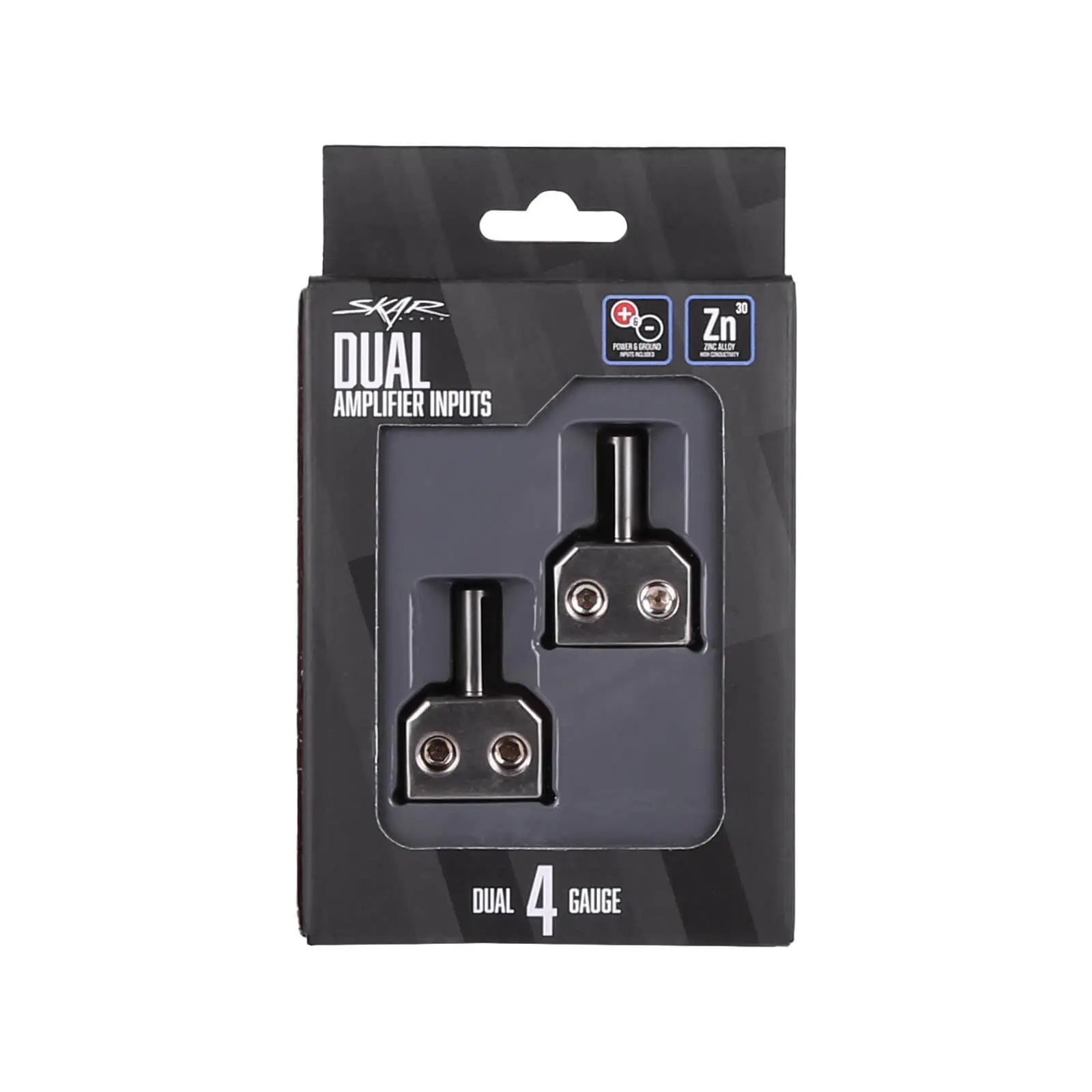 SK-DUAL4GA-AMPIN | Dual 4 Gauge to 4 Gauge Amplifier Input Adapters #7