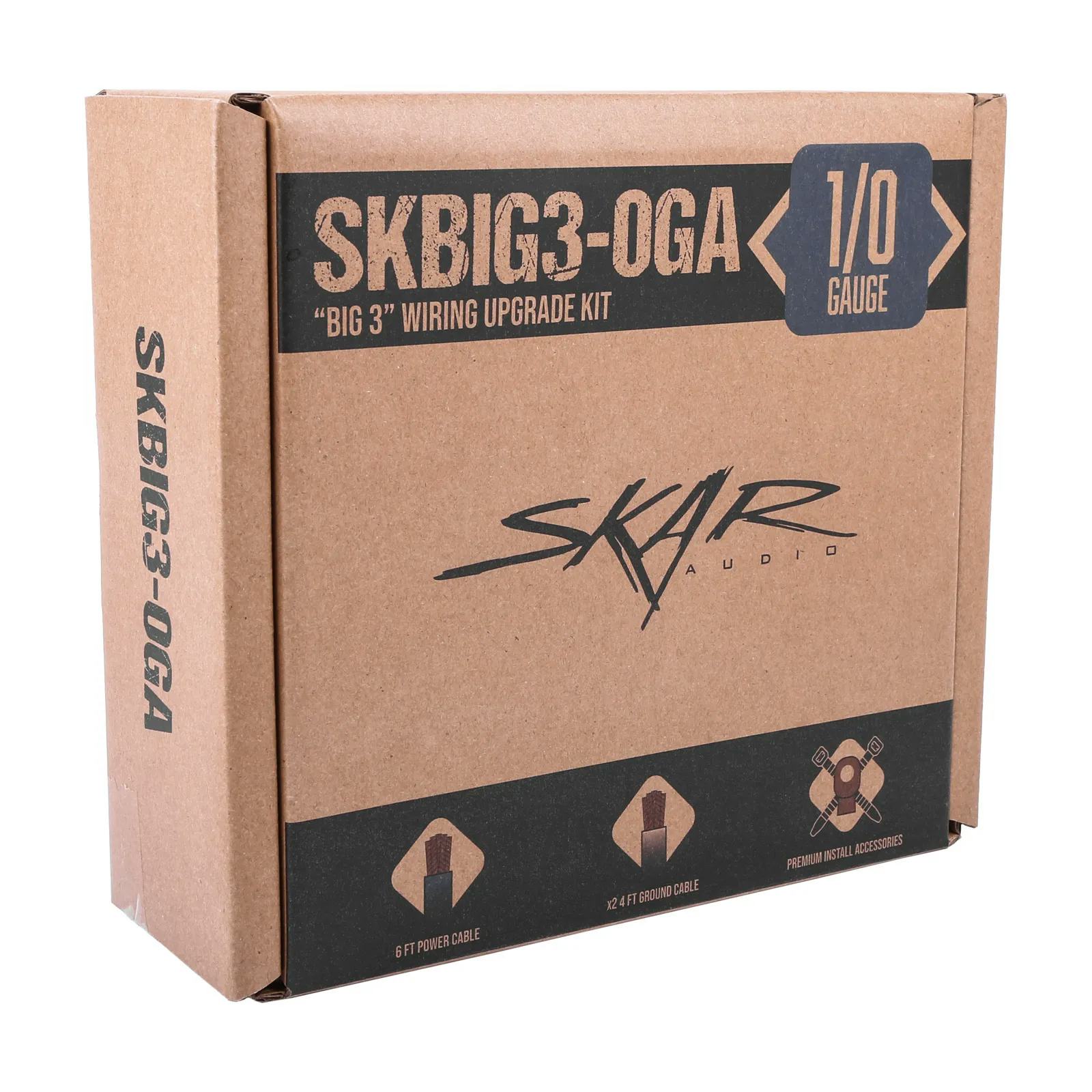 SKBIG3-0GA | 1/0 Gauge "Big 3" OFC Wiring Upgrade Kit #8