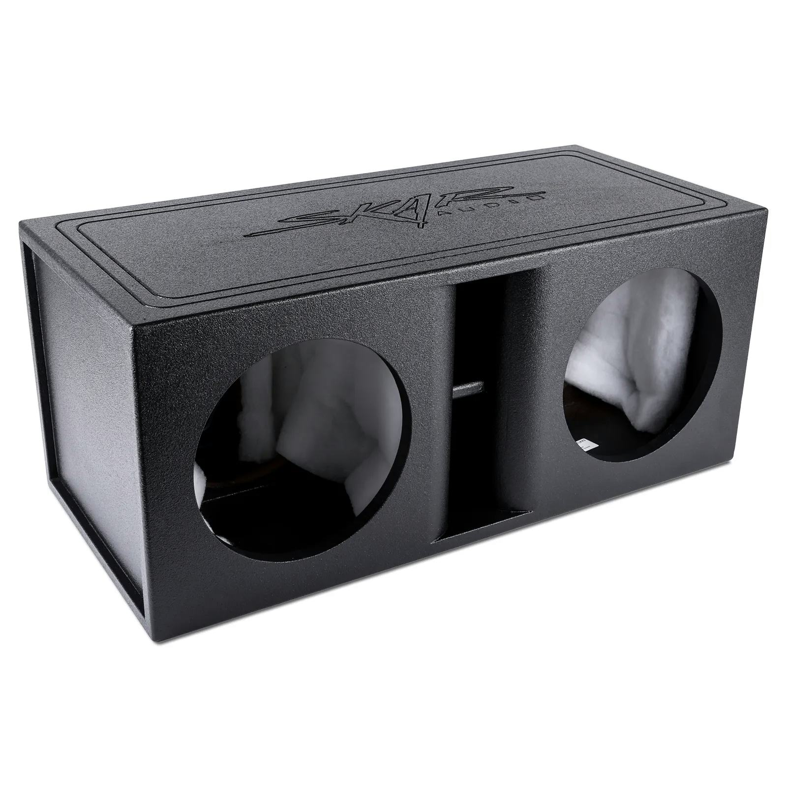 Dual 10" Armor Coated Ported Subwoofer Enclosure #1