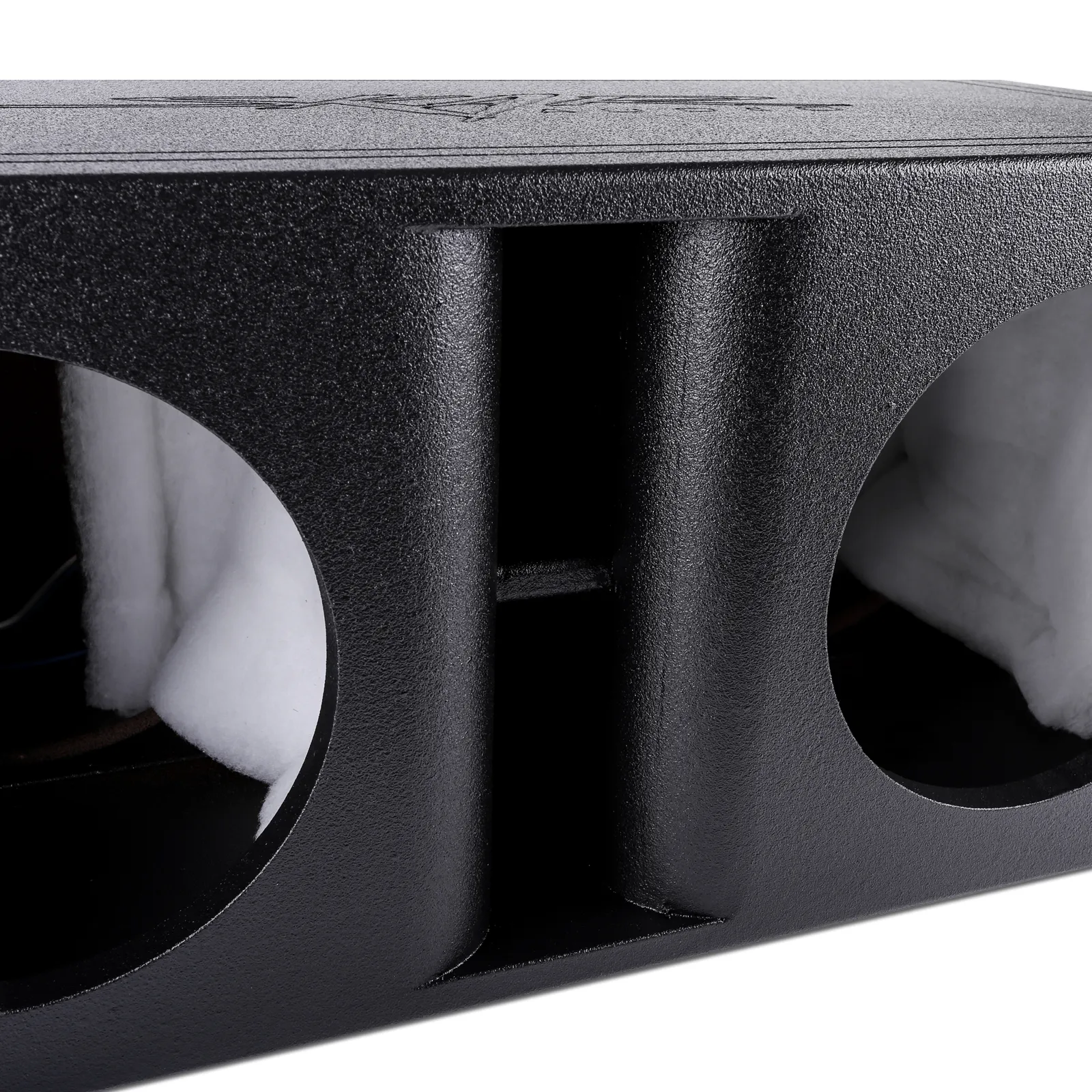 Dual 10" Armor Coated Ported Subwoofer Enclosure #4