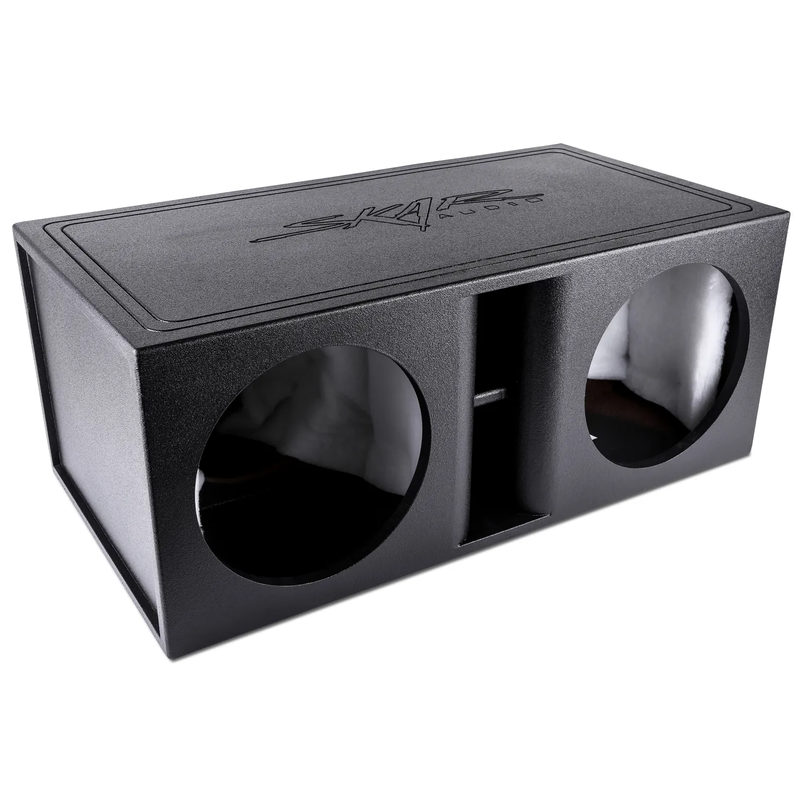 Dual 12" Armor Coated Ported Subwoofer Enclosure #1