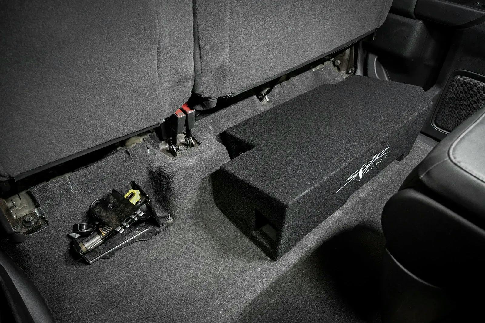 2019-2024 Chevy Silverado & GMC Sierra Double Cab Compatible Single 12" Ported Subwoofer Enclosure #11