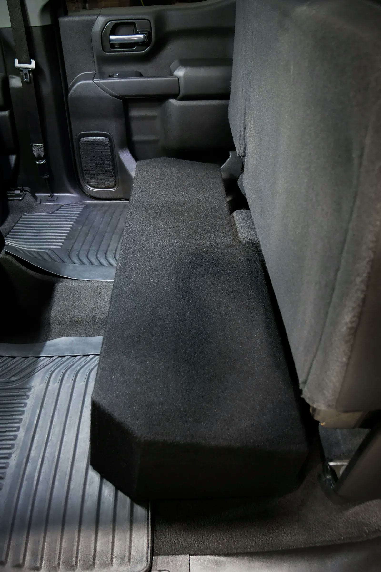 2019-2024 Chevy Silverado & GMC Sierra Crew Cab Compatible Dual 10" Ported Subwoofer Enclosure #13