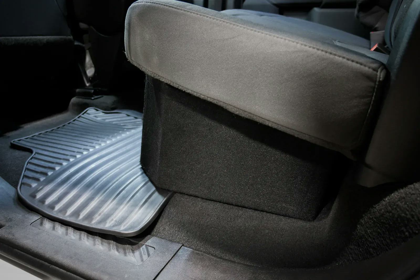2019-2024 Chevy Silverado & GMC Sierra Crew Cab Compatible Dual 10" Ported Subwoofer Enclosure #14