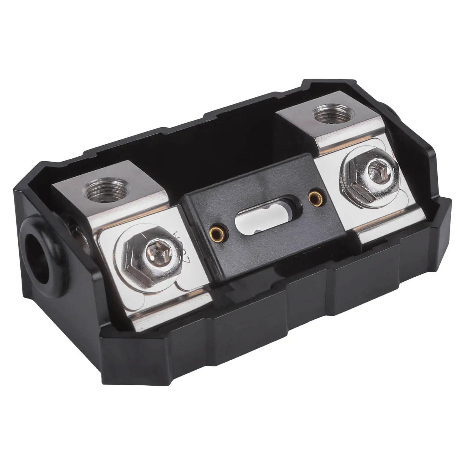 SK-FUSE-BLK-PROANL | 1/0 or 4 Gauge Pro Series Inline ANL Fuse Holder #1