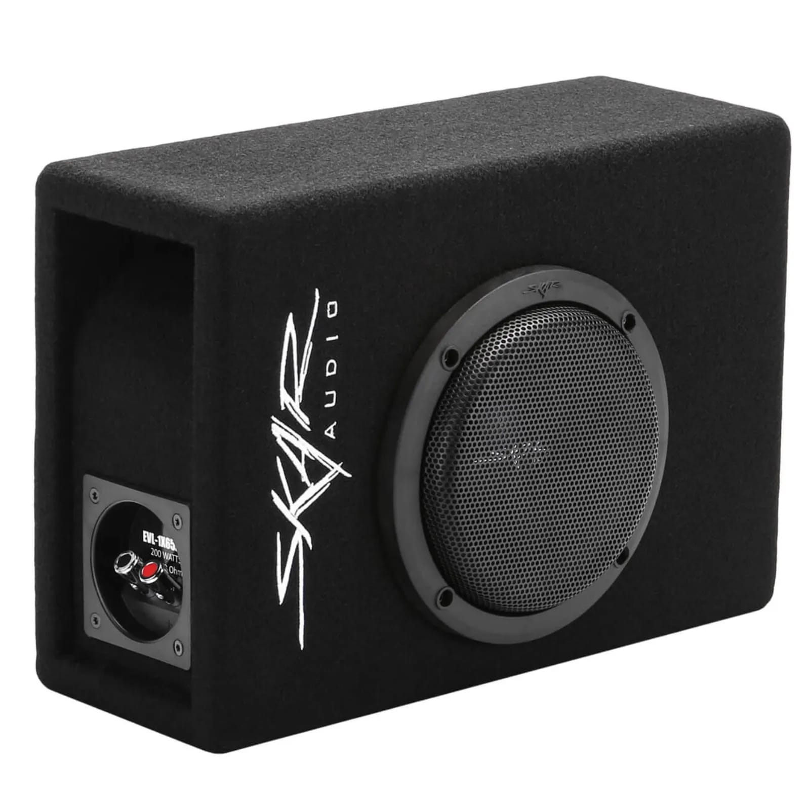 EVL-1X65D4-V-LP | Low-Profile 6.5" 400 Watt Loaded Vented Subwoofer Enclosure #1