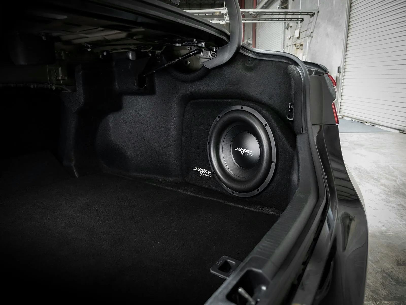 Single 12" 1,200W Max Power Loaded Subwoofer Enclosure Compatible with 2018-2024 Toyota Camry Vehicles #8