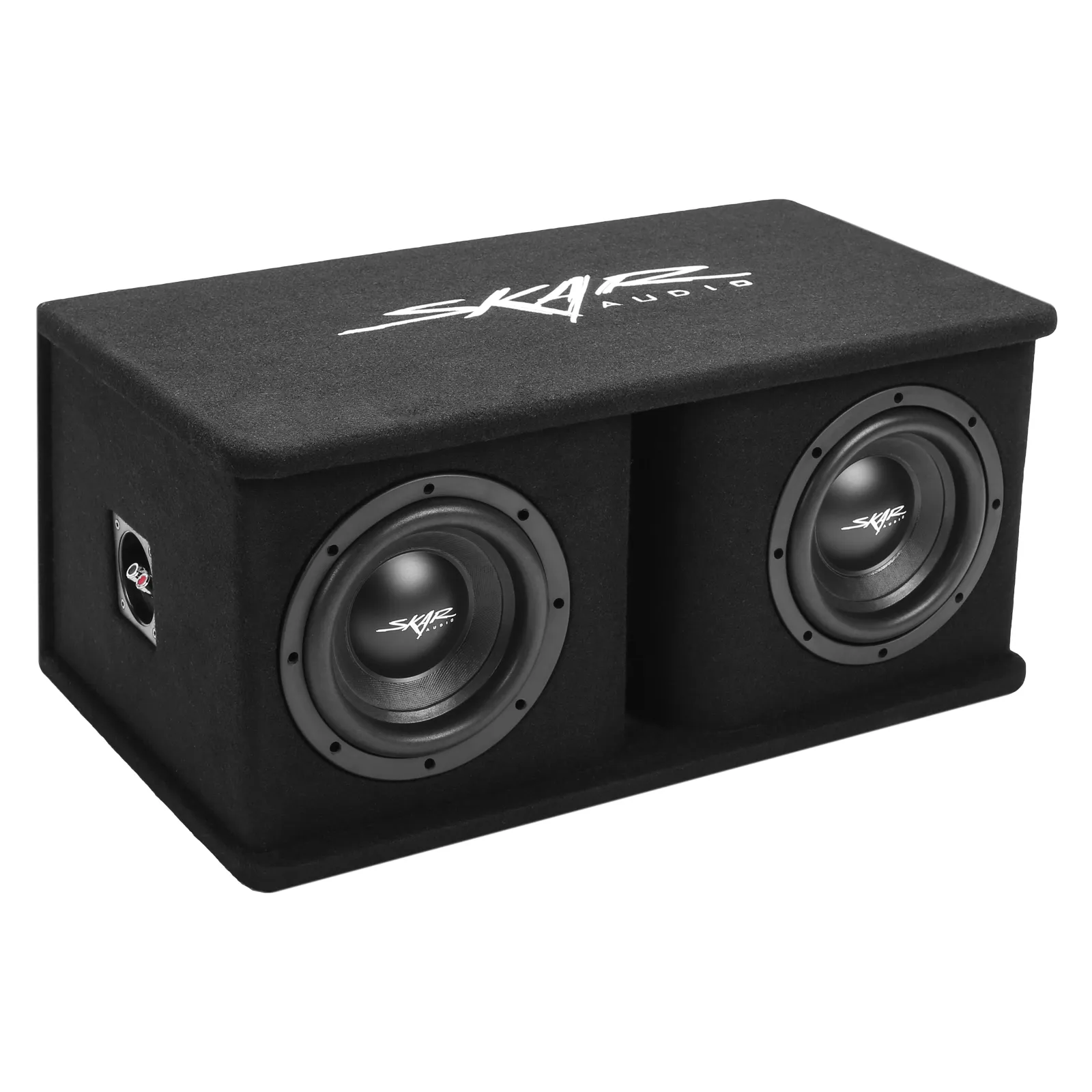 SDR-2X8D4 | Dual 8" 1,400 Watt SDR Series Loaded Vented Subwoofer Enclosure #1