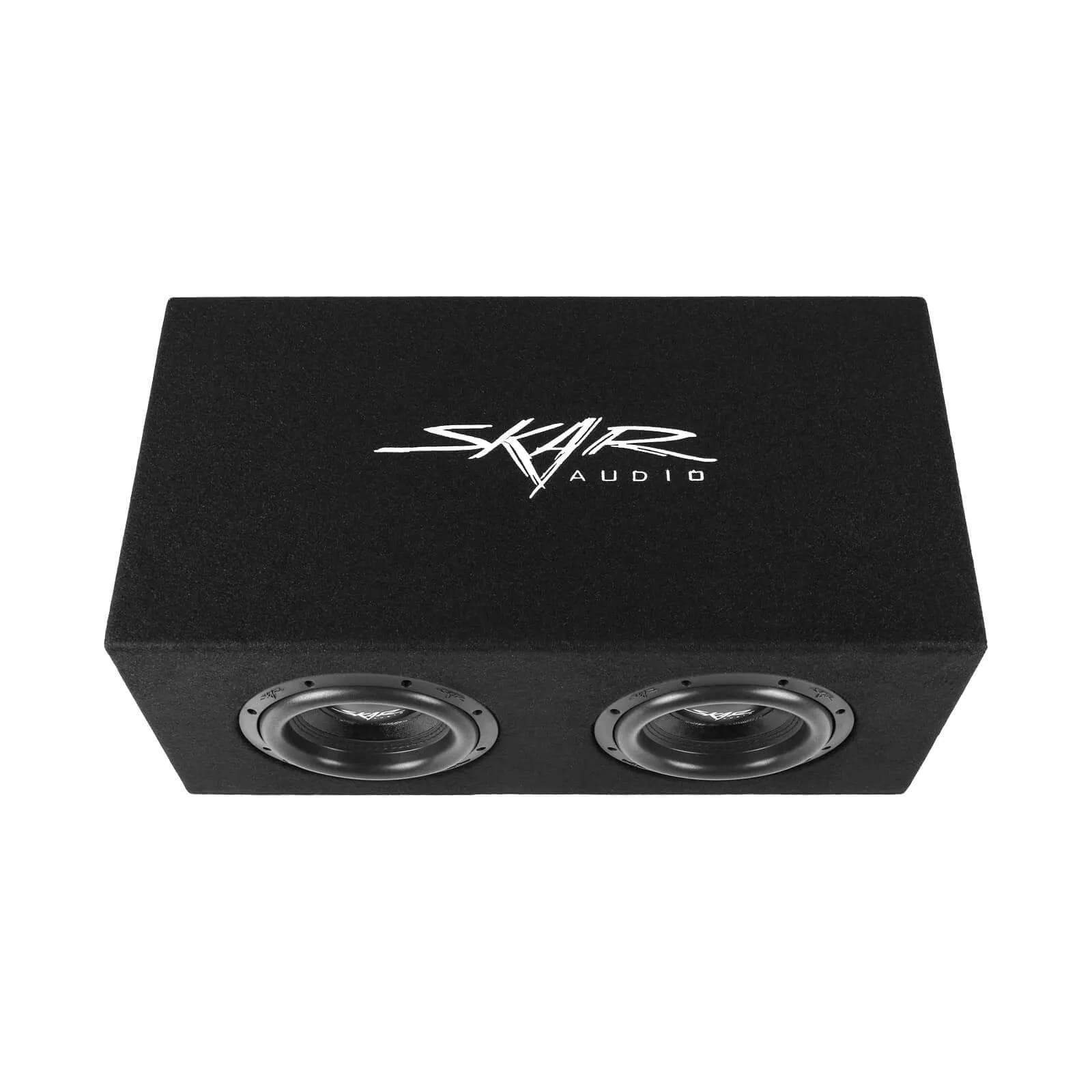 SVR-2X8D4 | Dual 8" 1,600 Watt SVR Series Loaded Vented Subwoofer Enclosure #5