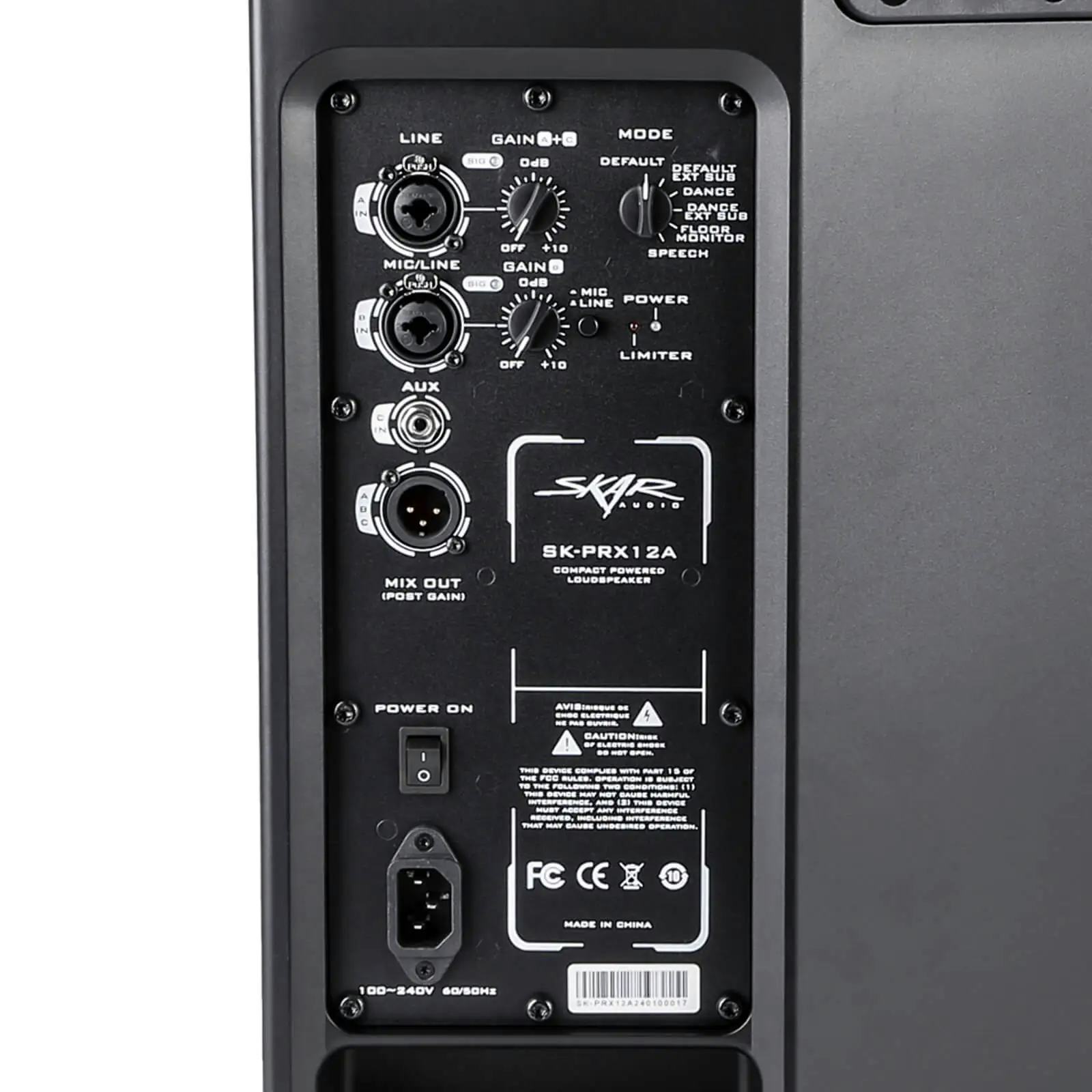SK-PRX12A | 12" 1000 Watt Active 2-Way PA Loudspeaker #4