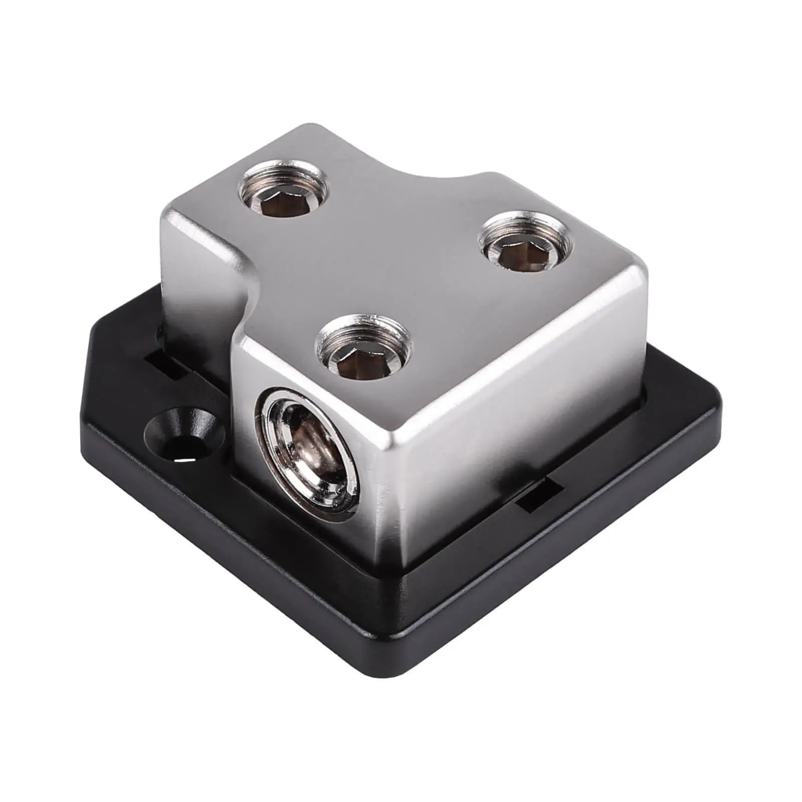 SK-DIST-BLK3 | Single 0/4 Gauge to Dual 0/4 Gauge Power Distribution Block #1