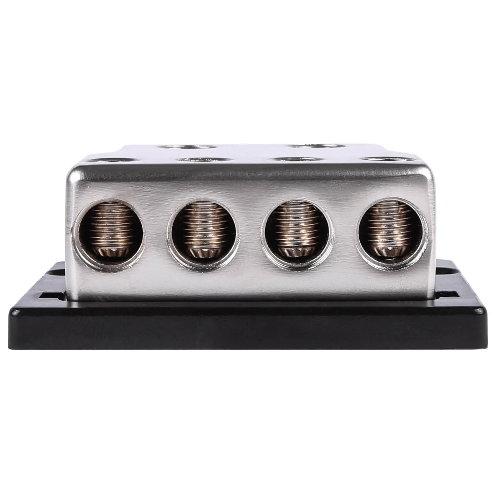 SK-DIST-BLK4 | Dual 1/0 Gauge to Quad 4 Gauge Power Distribution Block #4