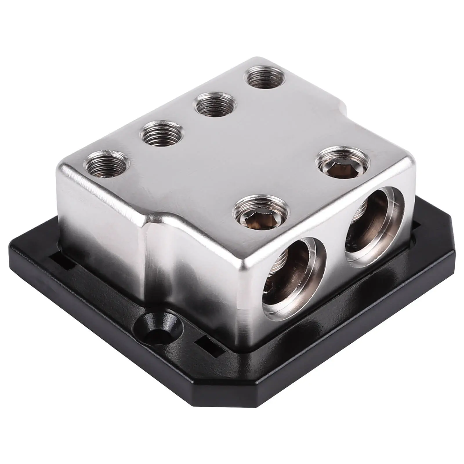 SK-DIST-BLK4 | Dual 1/0 Gauge to Quad 4 Gauge Power Distribution Block #5