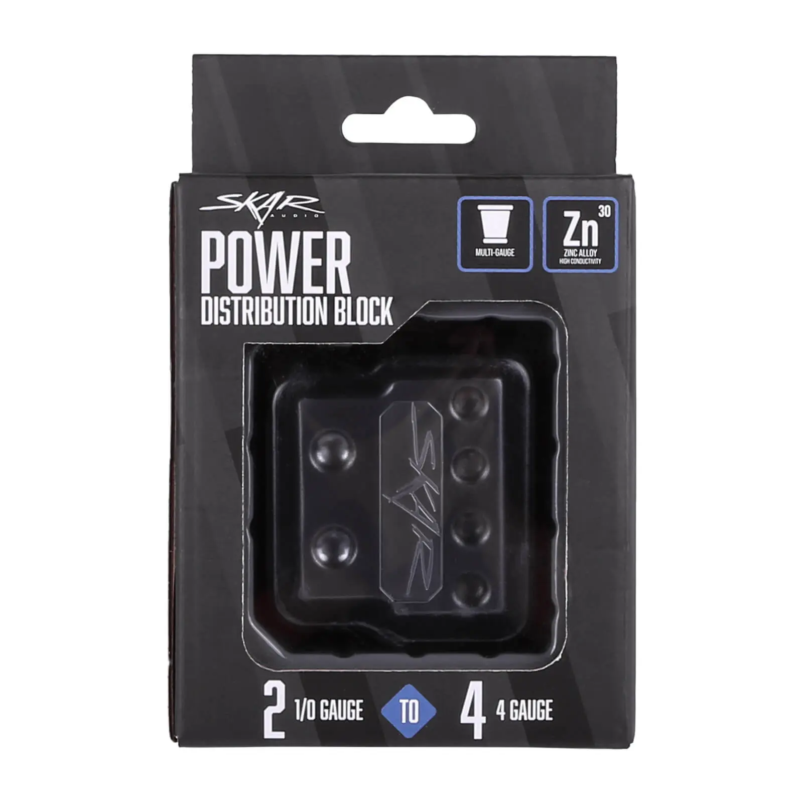 SK-DIST-BLK4 | Dual 1/0 Gauge to Quad 4 Gauge Power Distribution Block #7