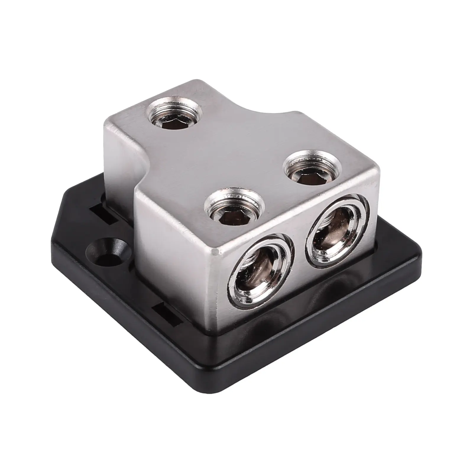 SK-DIST-BLK6 | Single 0/4 Gauge to Dual 0/4 Gauge Power Distribution Block #1