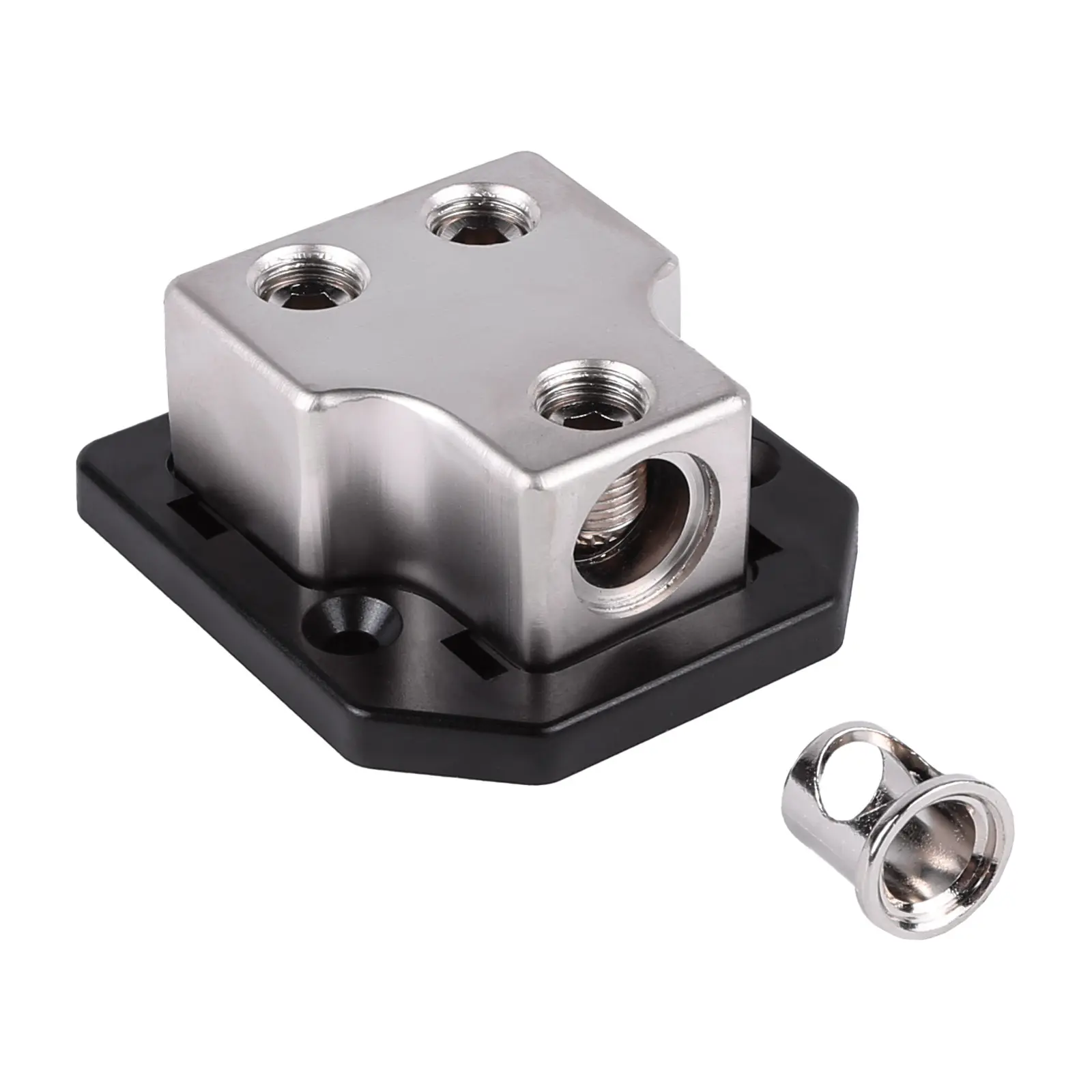 SK-DIST-BLK6 | Single 0/4 Gauge to Dual 0/4 Gauge Power Distribution Block #4