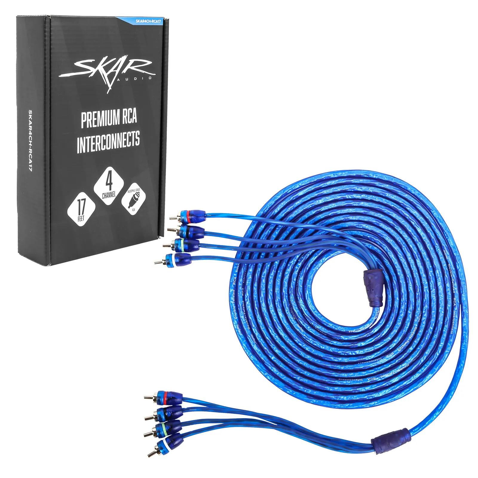 SKAR4CH-RCA17 | 17 Ft 4-Channel Twisted Pair RCA Interconnect Cable #2