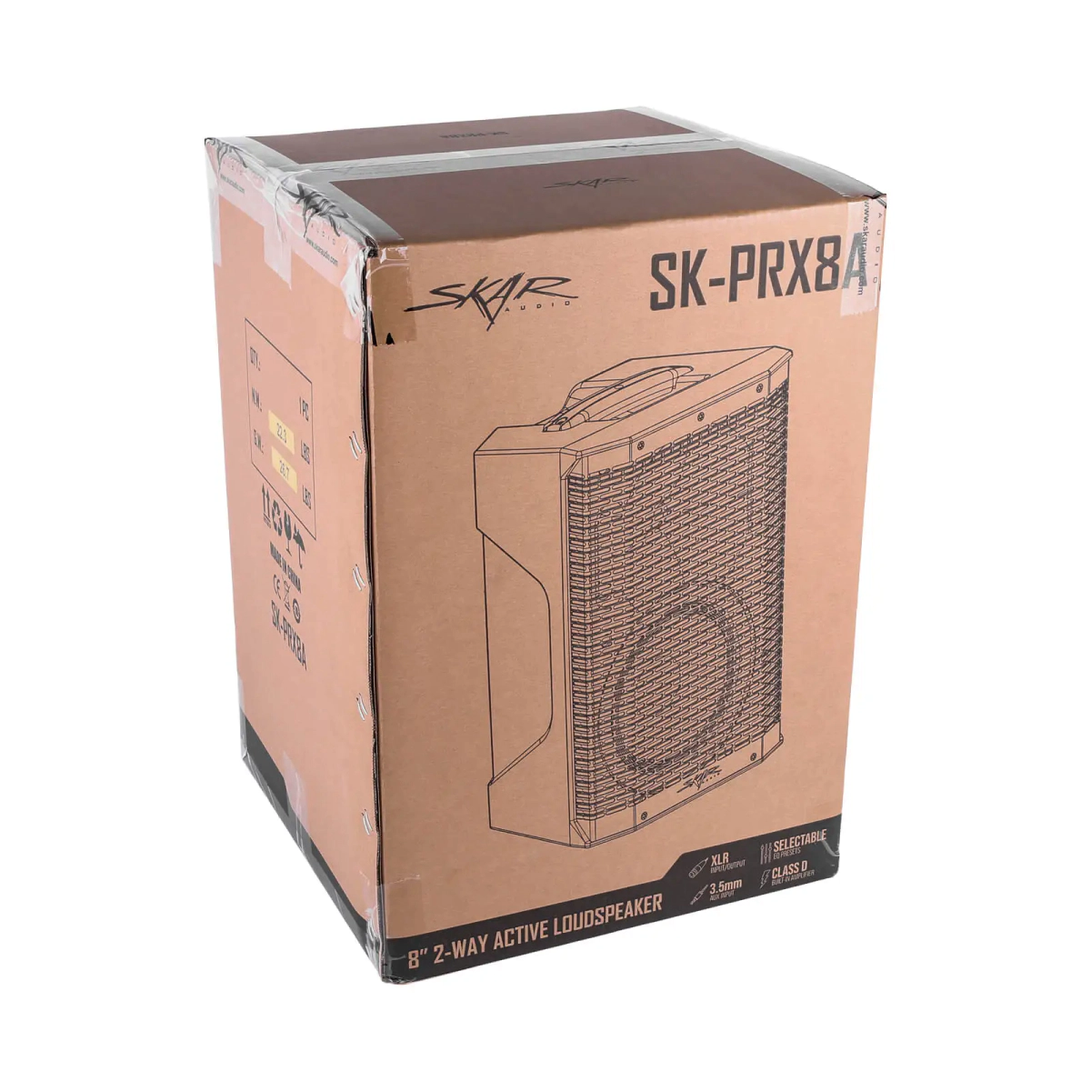 SK-PRX8A | 8" 600 Watt Active 2-Way PA Loudspeaker #8