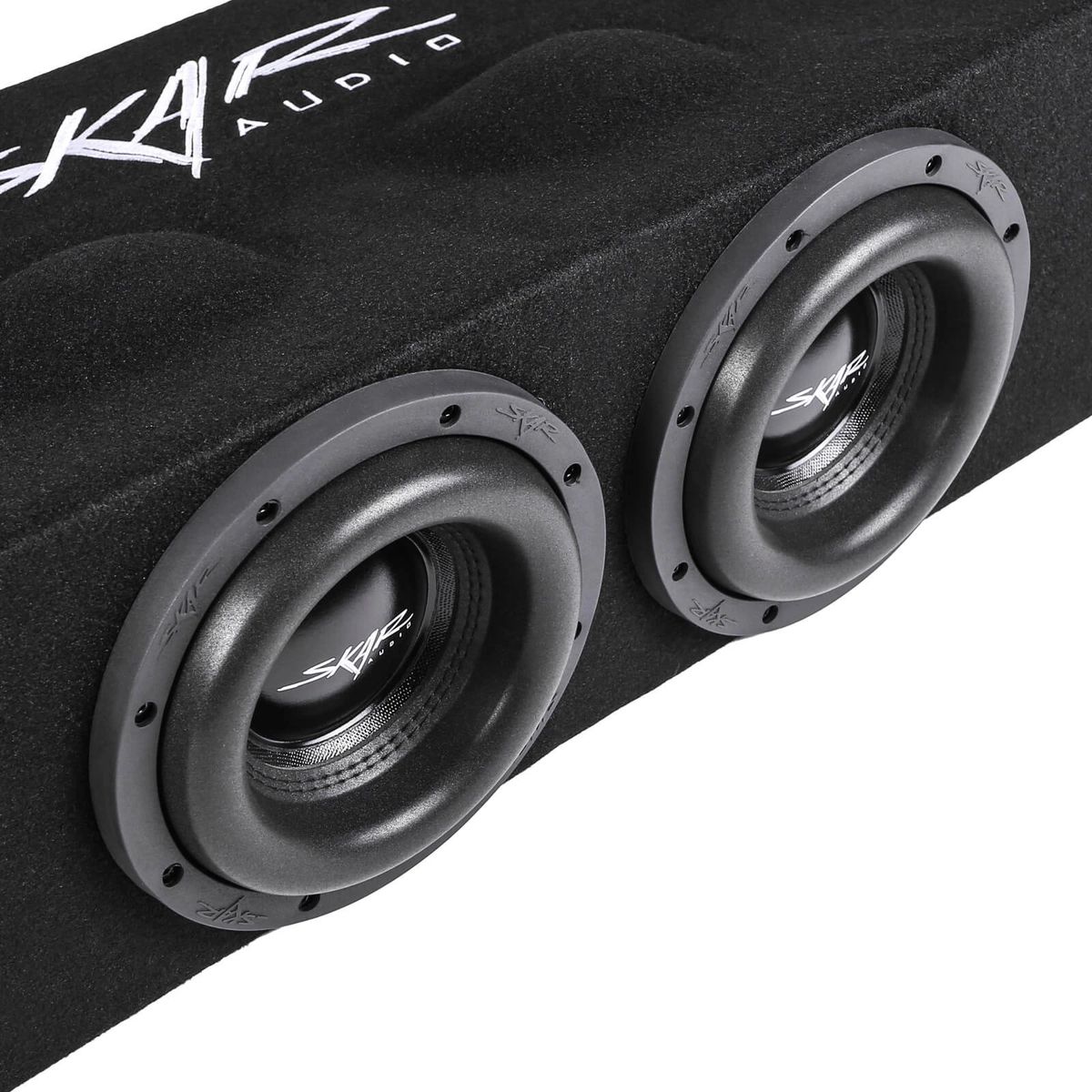 Dual 8" 2,400W Max Power Loaded Subwoofer Enclosure Compatible with 2017-2024 Ford Super Duty (F-250/350/450) SuperCrew Cab Trucks #8