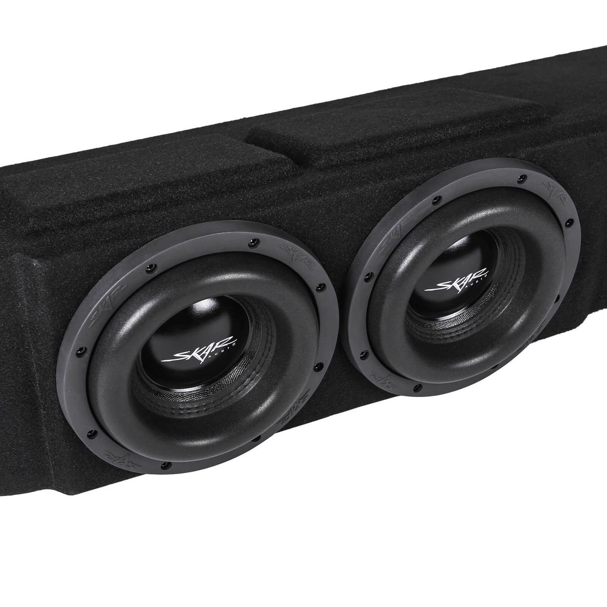 Dual 8" 2,400W Max Power Loaded Subwoofer Enclosure Compatible with 2014-2018 Chevrolet Silverado/GMC Sierra Crew Cab Trucks #8