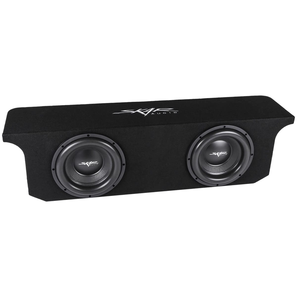 Dual 12" 2,400W Max Power Loaded Subwoofer Enclosure Compatible with 2007-2018 Jeep Wrangler Unlimited (JK) 4-Door Vehicles #1