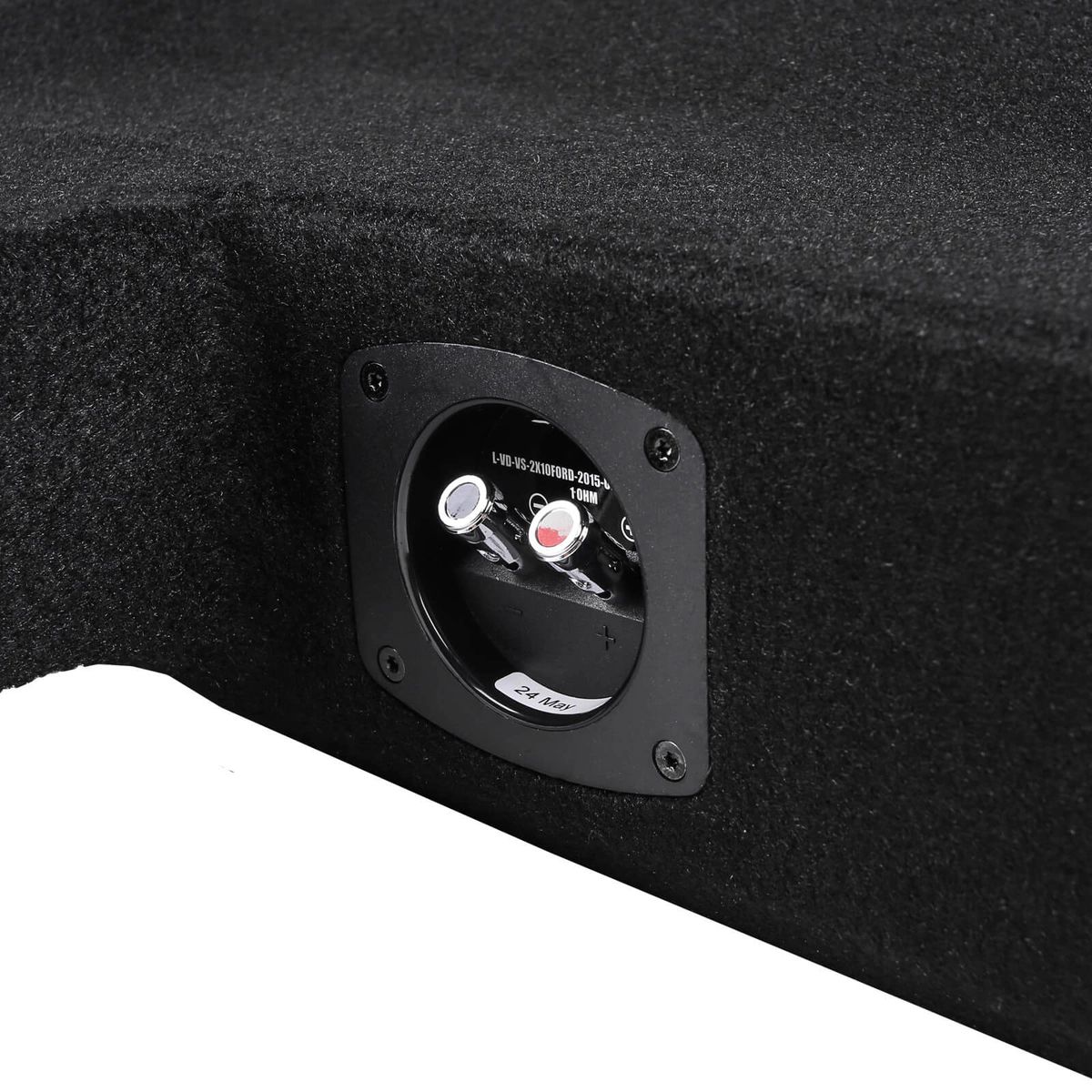 Dual 10" 1,600W Max Power Loaded Subwoofer Enclosure Compatible with 2015-2024 Ford F-150 Super Cab Trucks #6