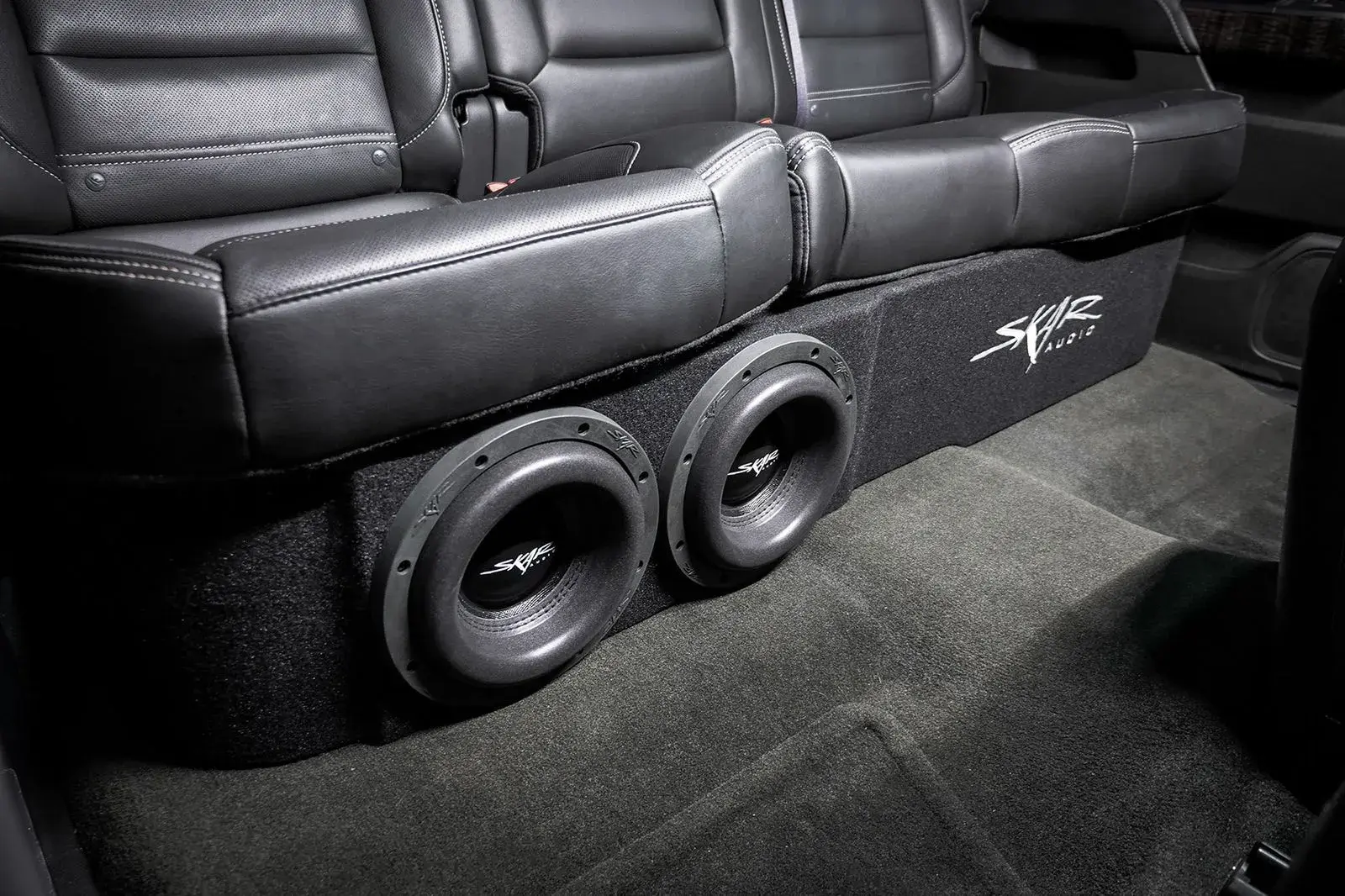 Featured Product Photo 8 for 2014-2018 Chevy Silverado & GMC Sierra Crew Cab Compatible Dual 8" Ported Subwoofer Enclosure