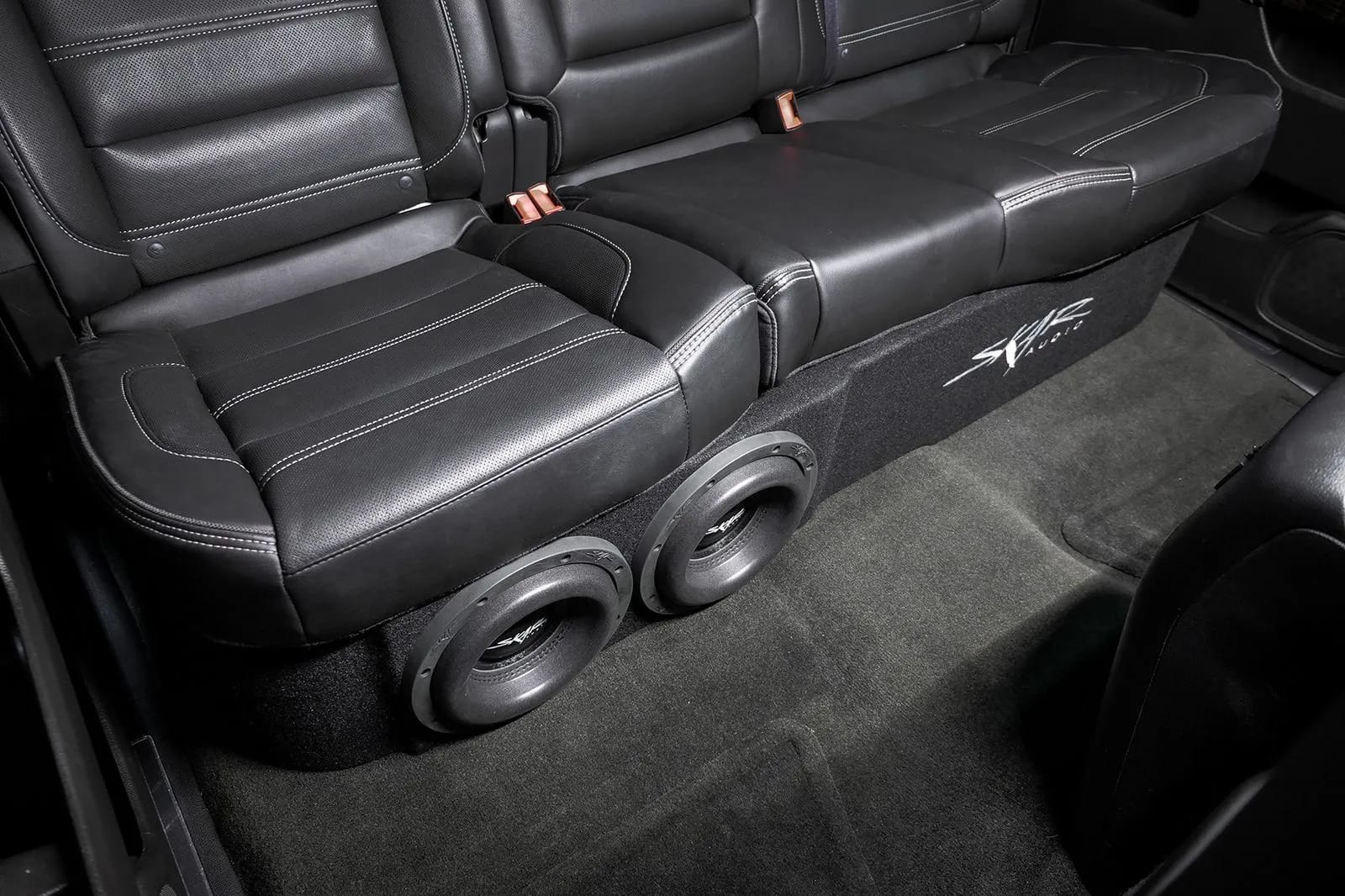 2014-2018 Chevy Silverado & GMC Sierra Crew Cab Compatible Dual 8" Ported Subwoofer Enclosure #11