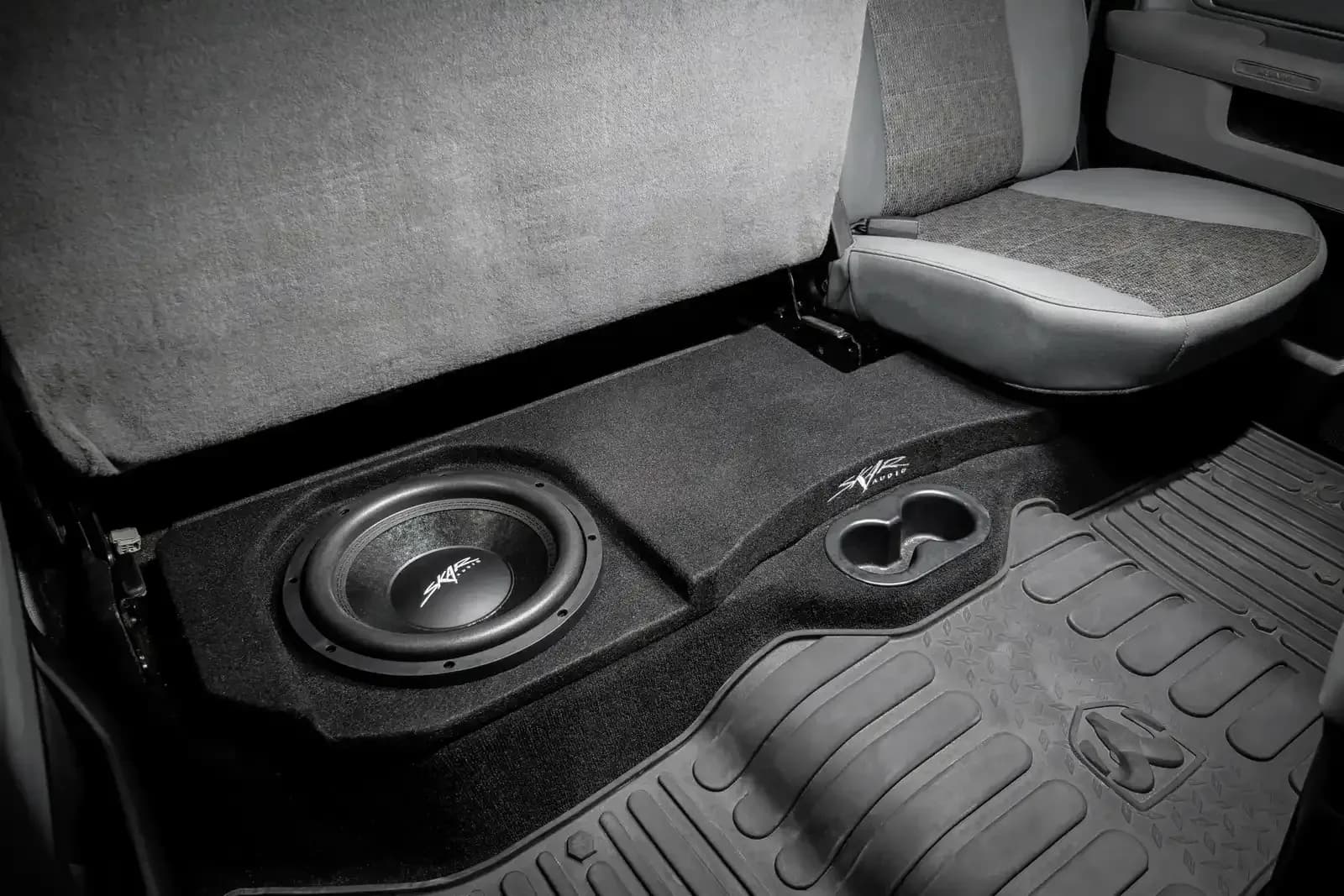 Featured Product Photo 10 for Dual 12" 1,600W Max Power Loaded Subwoofer Enclosure Compatible with 2002-2018 Dodge Ram Crew & Quad Cab Trucks