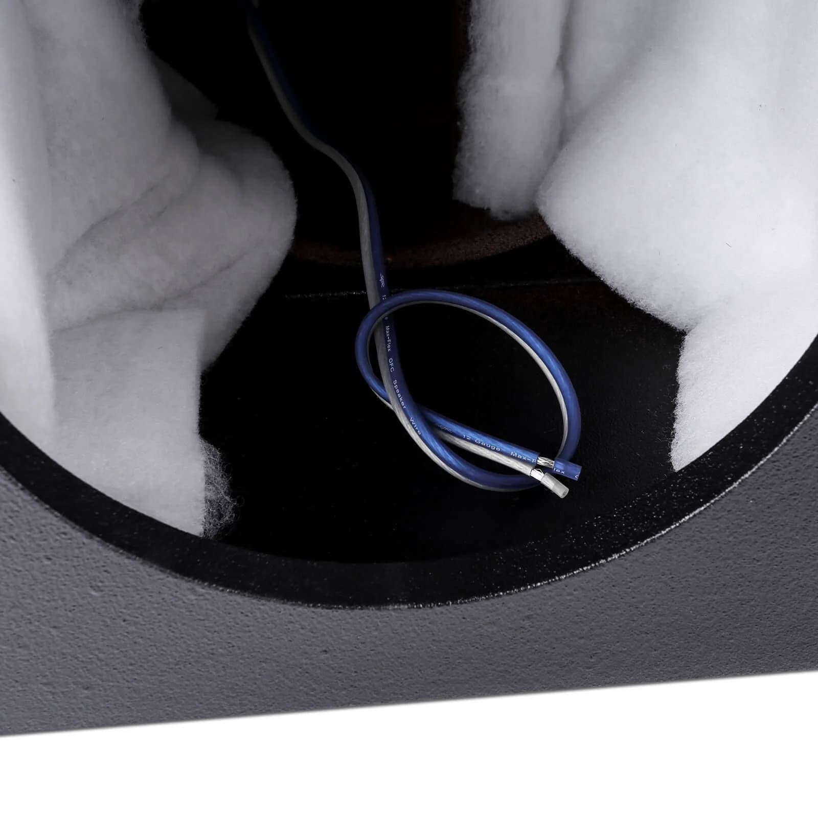 Featured Product Photo 4 for Dual 8" Armor Coated Ported Subwoofer Enclosure