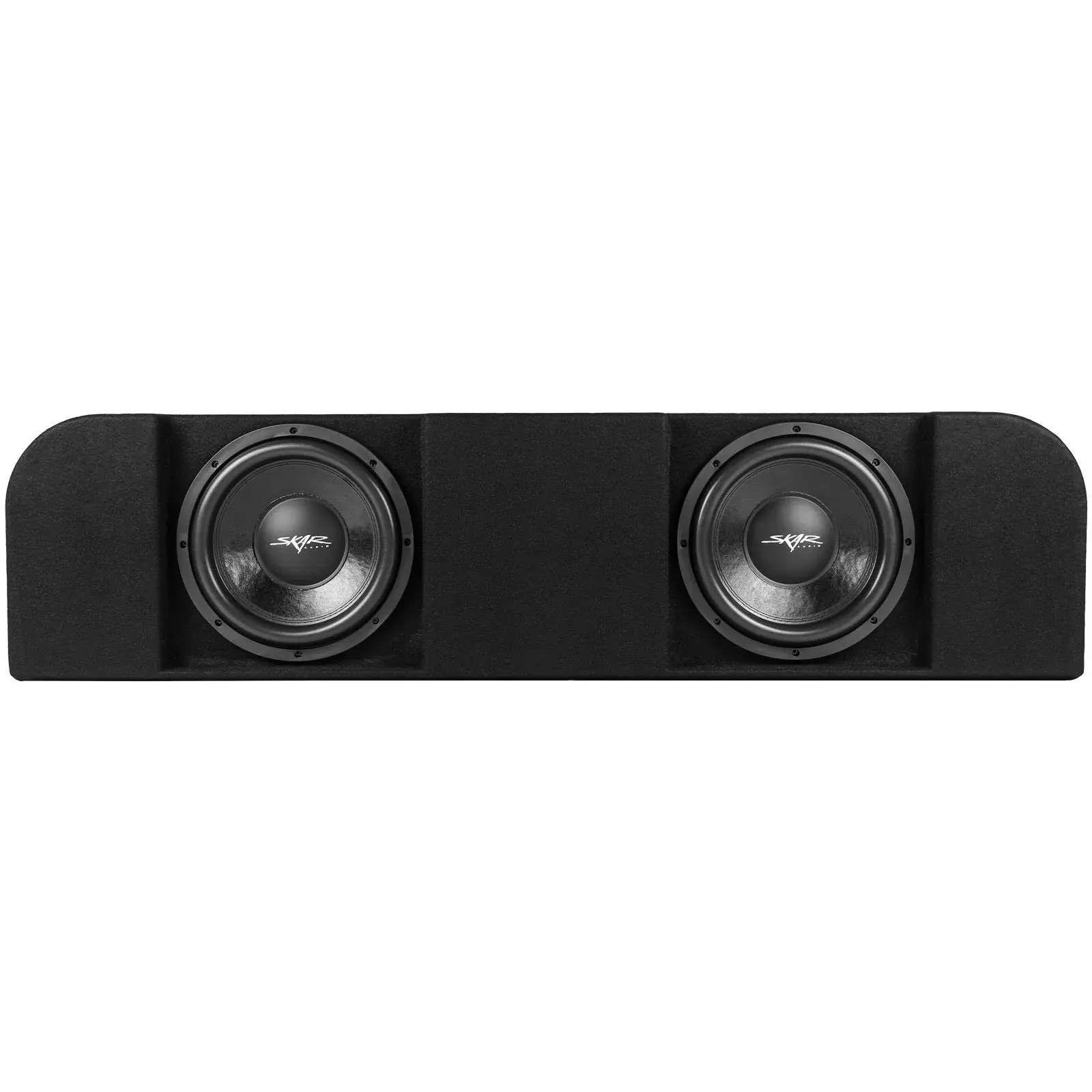 Featured Product Photo 1 for Dual 12" 1,600W Max Power Loaded Subwoofer Enclosure Compatible with 2015-2026 Ford F-150 Super Crew Cab Trucks