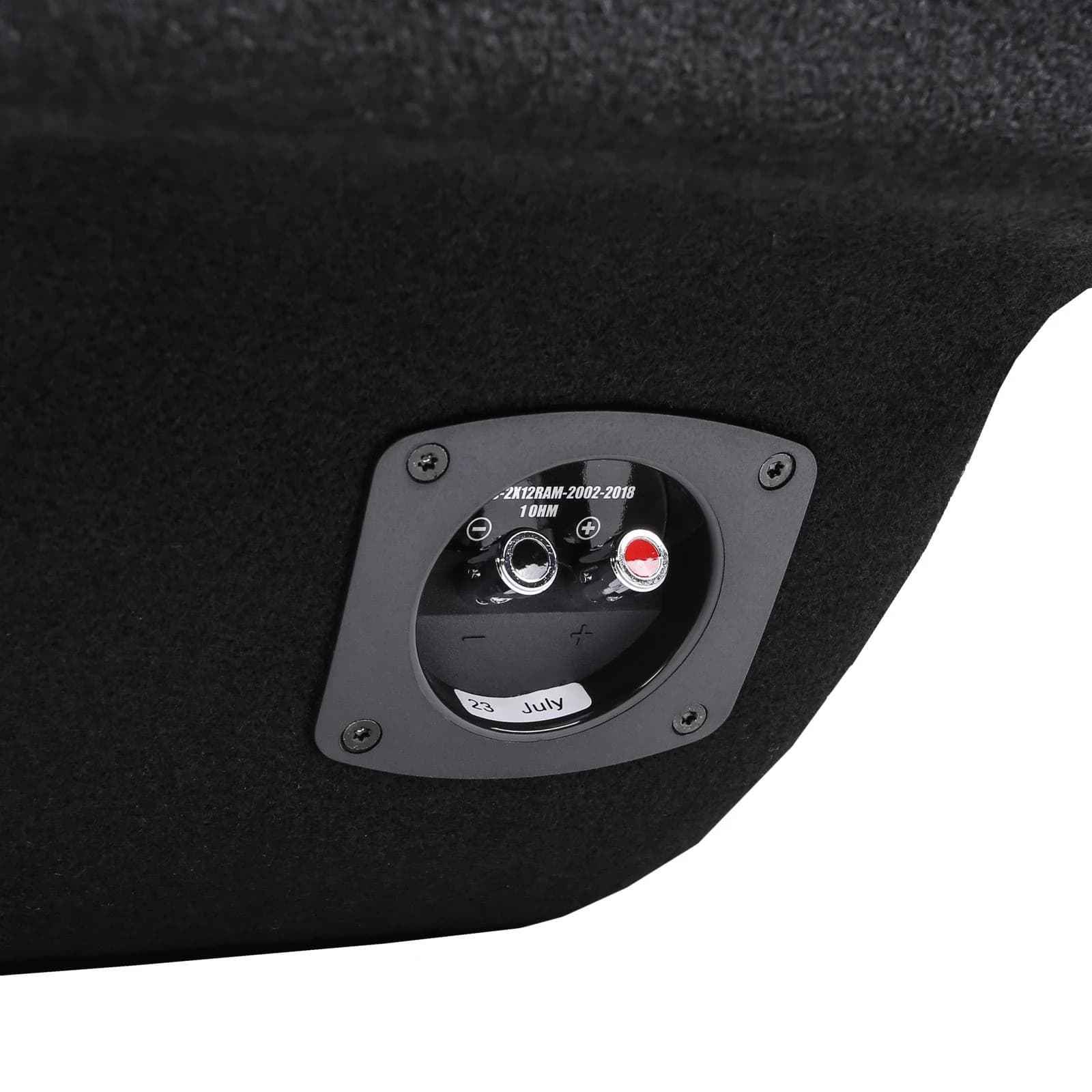 Featured Product Photo 5 for Dual 12" 1,600W Max Power Loaded Subwoofer Enclosure Compatible with 2002-2018 Dodge Ram Crew & Quad Cab Trucks