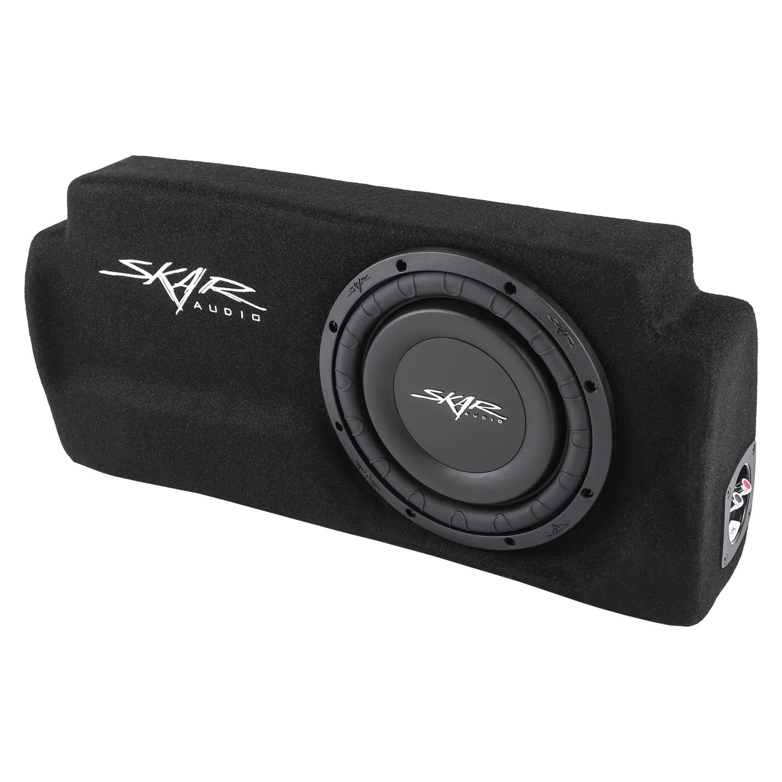 Single 10" 1,000W Max Power Loaded Subwoofer Enclosure Compatible with 2016-2023 Toyota Tacoma Double Cab Max Trucks #1