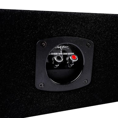 Featured Product Photo 4 for 1999-2006 Chevy Silverado & GMC Sierra Extended Cab Compatible Dual 10" Subwoofer Enclosure